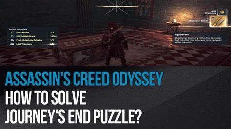 Assassins Creed Odyssey Journeys End Quest Walkthrough