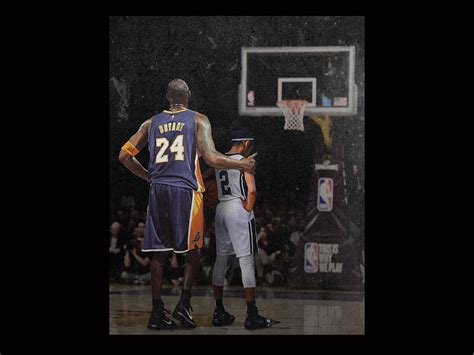 Rest Easy Kobe & Gigi by Mike Hovnanian on Dribbble