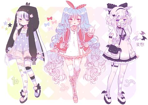 Closed Adopt Auction Pastel Lolis By Miiachuu On Deviantart