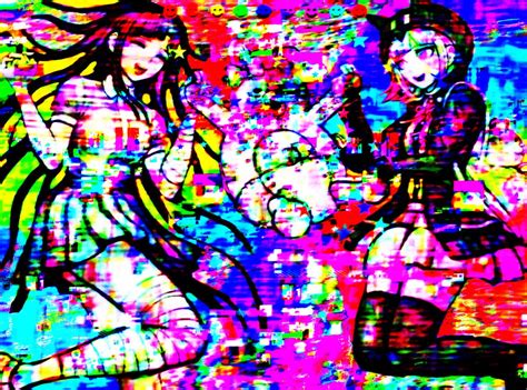 Pin By Nanno Is Back On Glitchcore Glitchcore Anime Gothic Anime Danganronpa