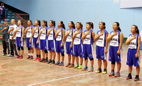 farewell to the nepali women s basketball team nepalnews