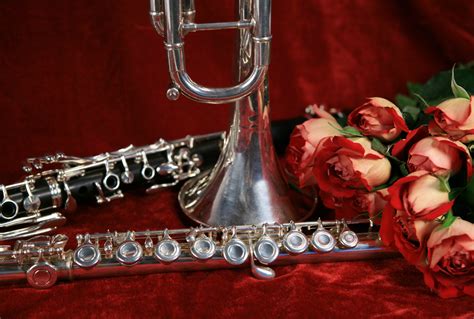 Clarinet Trumpet Flute Roses Harris Academy Of The Arts