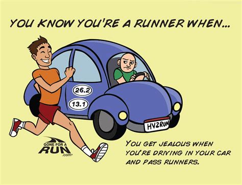 12 Funny Cartoons About Runners Funny Running Memes By Gone For A Run