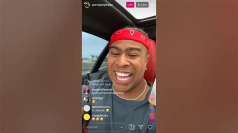 Prettyboyfredo Reveal His Clone On Instagram Live Youtube