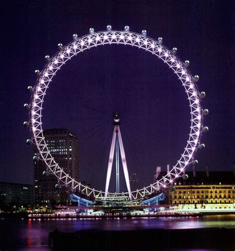 Лондонский глаз колесо обозрения в Лондоне Колесо обозрения