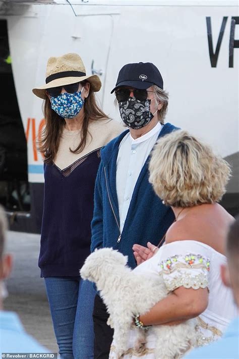 Sir Paul Mccartney And Wife Nancy Shevell Touch Down In St Barths