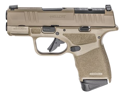 Springfield Armory Hellcat Osp 9mm Pistol Desert Fde With Night Sights