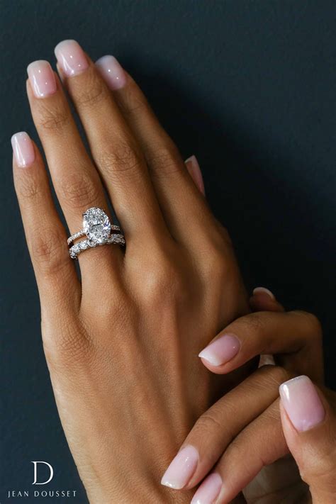 Dream Engagement Ring On Black Woman Finger Stylish Wedding Rings