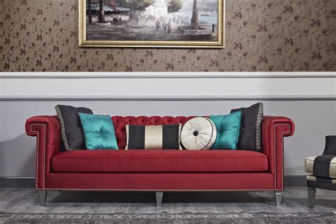 Designermöbel wie ledersofa couch günstig online kaufen bei jvmoebel.de. Couch Chesterfield Leder Silber : vidaXL Chesterfield ...