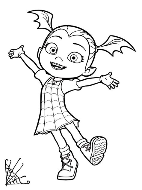 Dibujos de Vampirina para colorear para niños WONDER DAY Dibujos