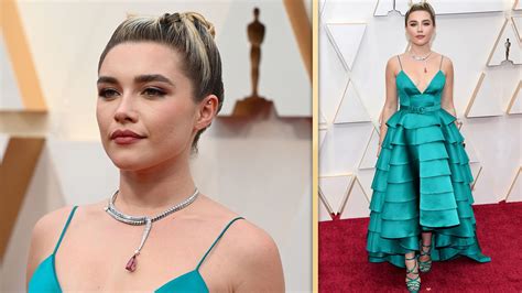 Free Download Florence Pugh Stuns In Turquoise On 2020 Oscars Red