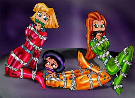 Totally Spies Naked Tied Up Porn Pics