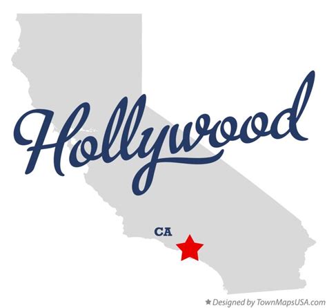 Maps Of Hollywood California