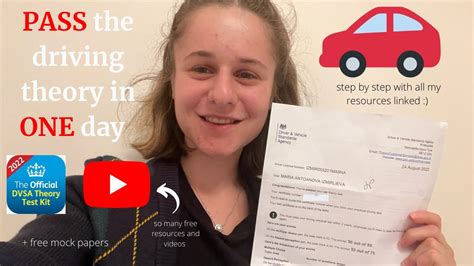 Pass The Driving Theory Exam In One Day Youtube