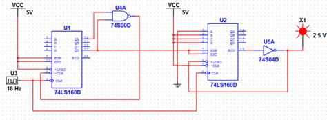 如何用74LS160及简单门电路实现十八进制计数器，给个电路图_百度知道