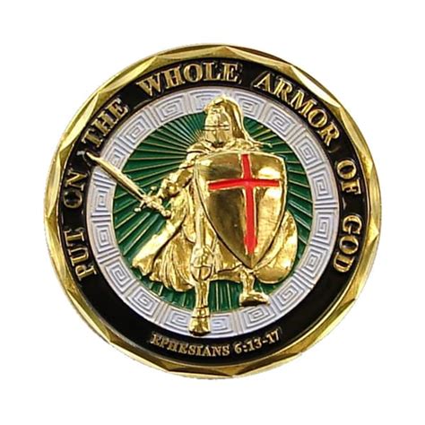 Armor Of God Commemorative Coin On Sale Overstock 9488978