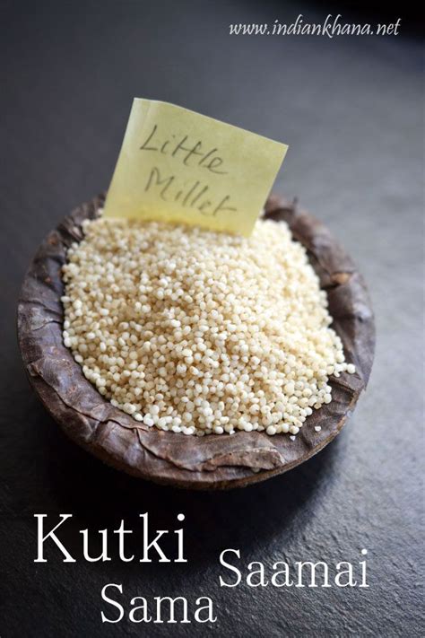 Little Millet Kutki Saamai Gluten Free Help Gluten Free Grains Millet Recipe Indian Millet