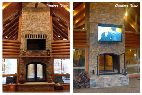 Double Sided Wood Fireplace See Through Wood Fireplaces By Acucraft