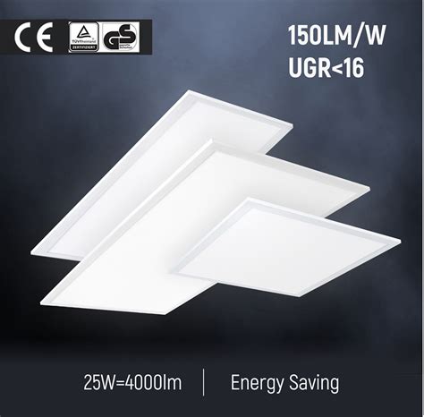 Edge Lit Led Panel Light 150lmw Cri85 Ugr16 Optional Sdcm