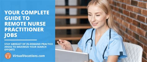 Your Complete Guide to Remote Nurse Practitioner Jobs