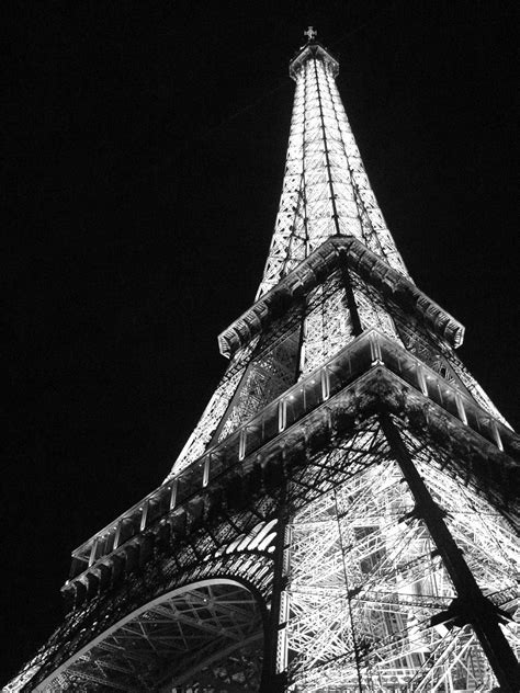 Eiffel Tower Paris Black And White Photos Black And White Photography