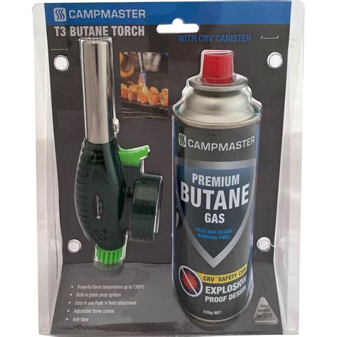 Butane Gas Torch with 220g Canister | BIG W