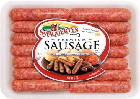 Swaggerty S Farm Premium Breakfast Sausage Links Mild 14 Ct 12 Oz
