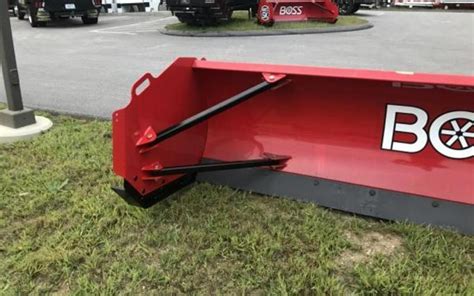 The Boss Skid Steer Box Plow 10ft Bh Trailers And Plows