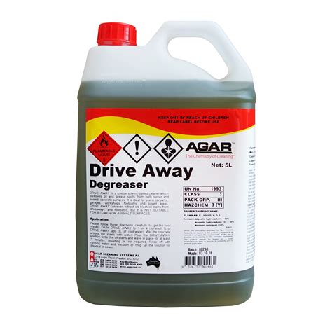 Drive Away - Concrete Degreaser | Agar Cleaning Systems