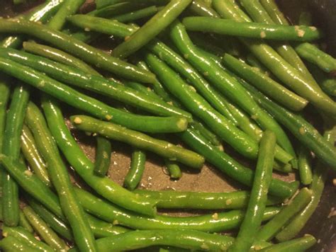 buttery garlic green beans recipe