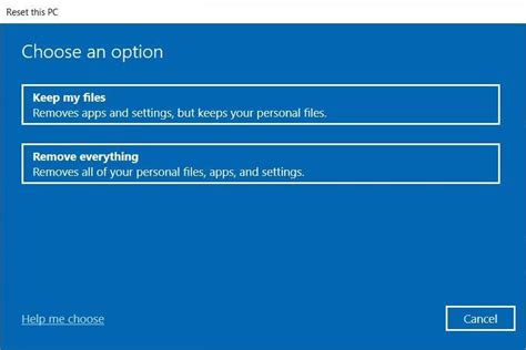 how to use reset this pc to easily reinstall windows 10