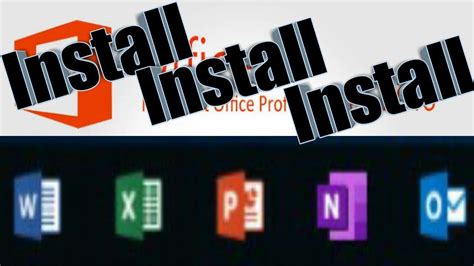 Tutorial Install Microsoft Office Pro 2013 Dan Activasinya Youtube