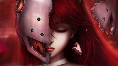 1280x720 Lucy Elfen Lied Anime Girl 4k 720p Hd 4k Wallpapersimages