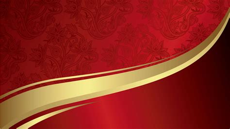 Free Download Stock Gold And Red Floral Royal Background 5000x7318