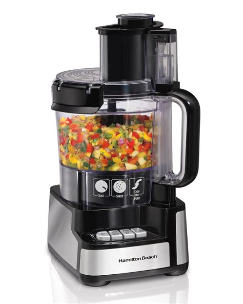 Can i use a food processor as a spice grinder. Amazon.com: Hamilton Beach 70725 12-Cup Stack and Snap ...