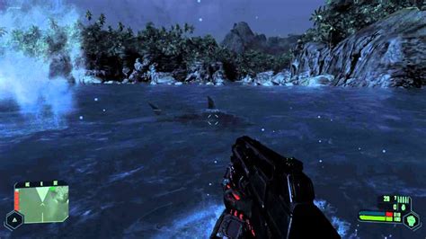 Crysis Tribute Fishing Sharks By Night Escaped From His Mouth Youtube