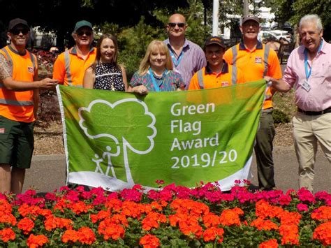 Green Flag Status For District Councils Gardens And Nature Reserve