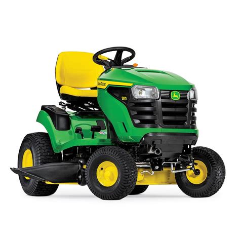 John Deere S120 42 In 22 Hp V Twin Gas Hydrostatic Lawn Tractor
