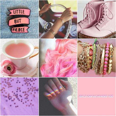 Pink Aestheticmood Board For Addy A Character From The Upcoming Ya