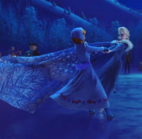Anna And Elsa Ice Skating Frozen Disney Elsa Frozen Disney And