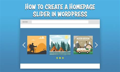 How To Create A Homepage Slider In Wordpress 2023