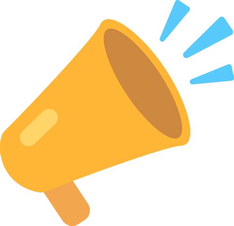 Megaphone Emoji Download For Free Iconduck