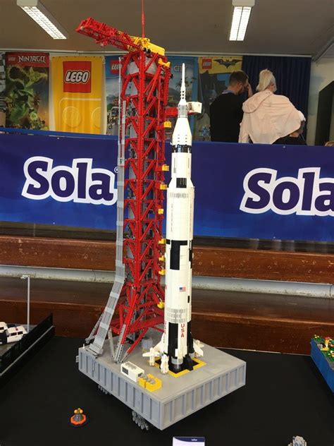 Saturn V With Launch Tower Lego Ambassador Network Albums Lego