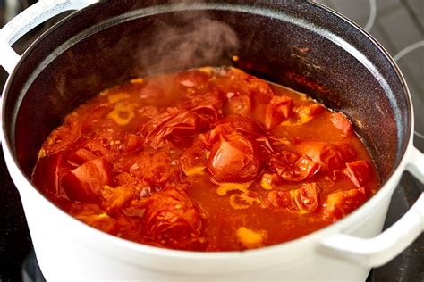 Place the chopped tomatoes in your pot or saucepan. How To Make Tomato Paste - Homemade Tomato Paste | Kitchn