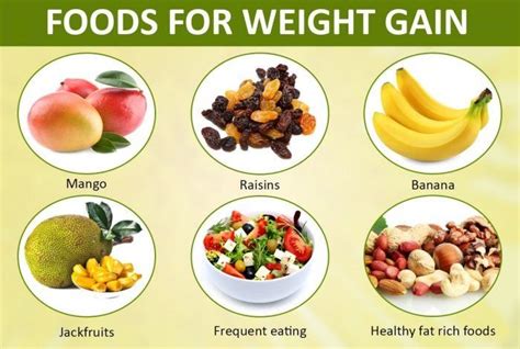 Instead, try these six strategies and food swaps to steadily gain weight and keep your body healthy Pin on foods