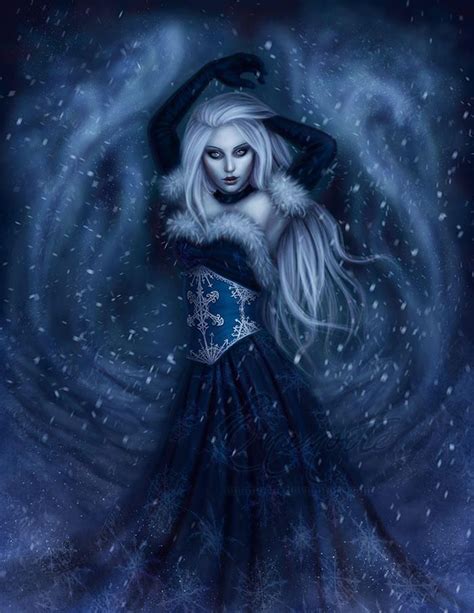 Winter Witch By Enamorte Fantasy Witch Fantasy Art Women Witch Art