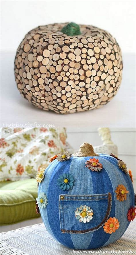 20 Easy Creative Diy Pumpkin Decorations Mostly Free