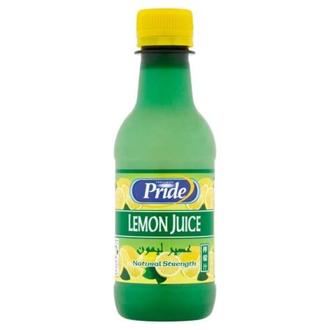 Pride Lemon Juice 250ml Tesco Groceries