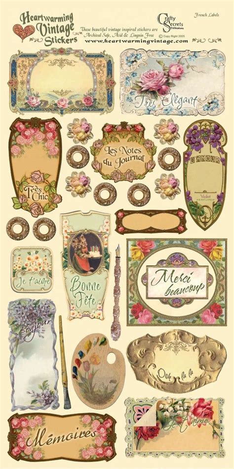 Vintage Printables Vintage Labels Vintage Cards