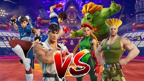 Street Fighter X Fortnite Trailer Ryu And Chun Li Are Back Youtube